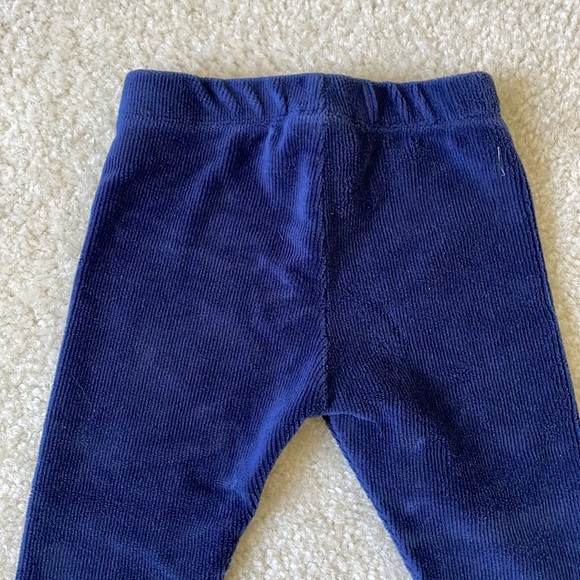 Little Wonders Velvet Navy Pants - Picture 4 of 4